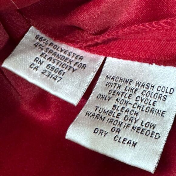 Talbots  petites button up dress shirt stretch size medium - Picture 6 of 8